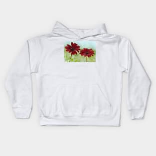 Osteospermum  Serenity Red African daisy Kids Hoodie